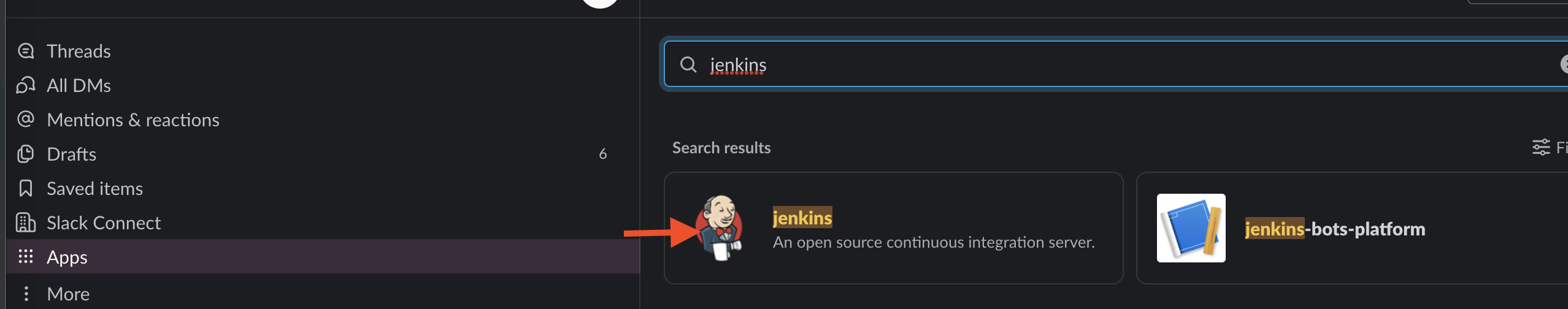 app jenkins